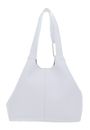 COCCINELLE Brume Handbag Grained Leather Brillant White COCCINELLE Brume Handbag Grained Leather Brillant White