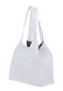 COCCINELLE Brume Handbag Grained Leather Brillant White COCCINELLE Brume Handbag Grained Leather Brillant White
