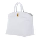 COCCINELLE Coccinelle Magie Soft Handbag Grained Leather Brillant White