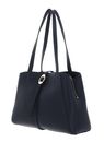 COCCINELLE Chara Handbag Grained Leather Midnight Blue