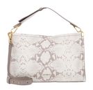 COCCINELLE Snip Deleva Snake Handbag Double Grainy Leather Powd. Pi / Powd. Pi COCCINELLE Snip Deleva Snake Handbag Double Grainy Leather Powd. Pi / Powd. Pi