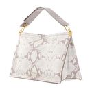 COCCINELLE Snip Deleva Snake Handbag Double Grainy Leather Powd. Pi / Powd. Pi COCCINELLE Snip Deleva Snake Handbag Double Grainy Leather Powd. Pi / Powd. Pi