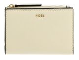 BOSS Alyce Flap Wallet Open White