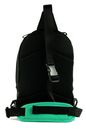 TOMMY HILFIGER TH Essential Sling Bag Black / Olympic Green TOMMY HILFIGER TH Essential Sling Bag Black / Olympic Green