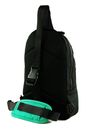 TOMMY HILFIGER TH Essential Sling Bag Black / Olympic Green TOMMY HILFIGER TH Essential Sling Bag Black / Olympic Green