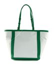 TOMMY HILFIGER TH Essential Tote CB S Ecru / Olympic Green TOMMY HILFIGER TH Essential Tote CB S Ecru / Olympic Green