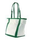 TOMMY HILFIGER TH Essential Tote CB S Ecru / Olympic Green TOMMY HILFIGER TH Essential Tote CB S Ecru / Olympic Green