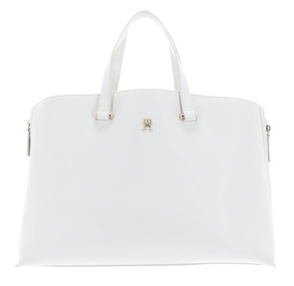 TOMMY HILFIGER TH Modern Tote Ecru