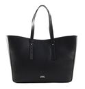 TOMMY HILFIGER Hilfiger Leather Tote Black TOMMY HILFIGER Hilfiger Leather Tote Black