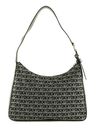 DKNY Deena Hobo Bag BK Logo - BK