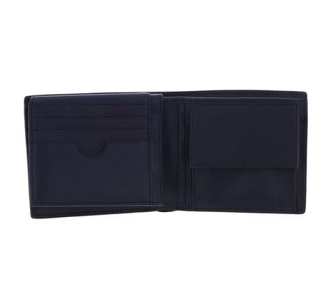 TOMMY HILFIGER purse Saffiano CC Flap and Coin Black | Buy bags 