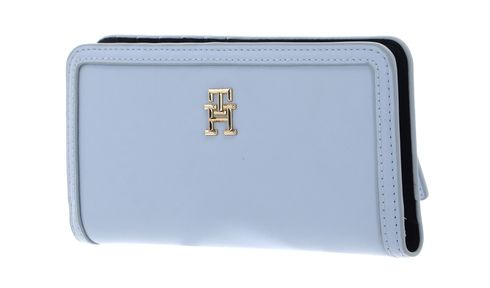 TOMMY HILFIGER TH Monotype Large Slim Wallet Breezy Blue