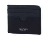 TOMMY HILFIGER Saffiano CC Holder Black TOMMY HILFIGER Saffiano CC Holder Black