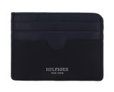 TOMMY HILFIGER Saffiano CC Holder Black TOMMY HILFIGER Saffiano CC Holder Black