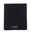 TOMMY HILFIGER Saffiano Trifold Black TOMMY HILFIGER Saffiano Trifold Black