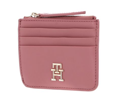 TOMMY HILFIGER TH Refined CC Holder with Zip Teaberry Blossom