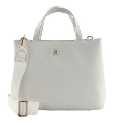 TOMMY HILFIGER TH Essential SC Satchel Corp Ecru