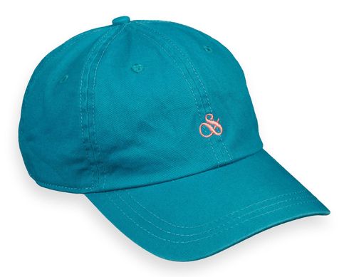 SCOTCH & SODA Twill Logo Cap Petrol Blue