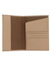 HUGO BOSS Classic Grained Passport Case Camel