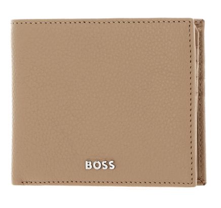 HUGO BOSS Classic Grained Card Case Camel