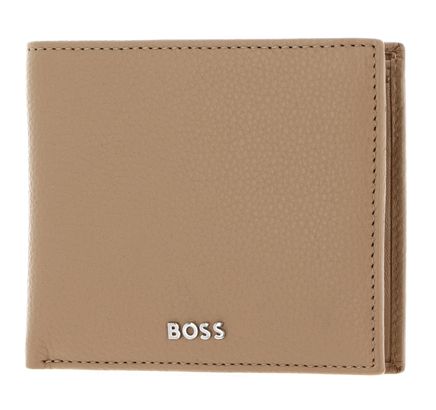 HUGO BOSS Classic Grained Card Case Camel