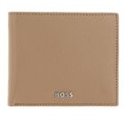 HUGO BOSS Classic Grained Card Case Camel HUGO BOSS Classic Grained Card Case Camel