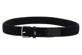 LACOSTE Casual Stretch Wowen Belt W90 Noir LACOSTE Casual Stretch Wowen Belt W90 Noir