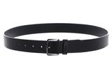 LACOSTE Casual Punch Leather Belt W100 Noir LACOSTE Casual Punch Leather Belt W100 Noir