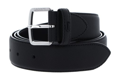 LACOSTE Men's Classic 35 Petit Pique Belt W100 Noir