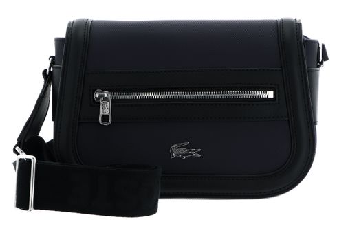 LACOSTE Nilly Flap Crossover Bag Abimes Noir