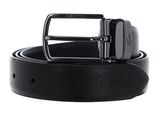 LACOSTE Elegance Reversible Stitched Box Belt W110 Noir Marine - kürzbar LACOSTE Elegance Reversible Stitched Box Belt W110 Noir Marine - kürzbar