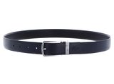 LACOSTE Elegance Reversible Stitched Box Belt W110 Noir Marine - kürzbar LACOSTE Elegance Reversible Stitched Box Belt W110 Noir Marine - kürzbar