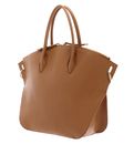 COCCINELLE Flare Hand Bag Grained Leather Cuir