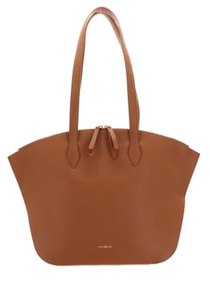 COCCINELLE Flare Shoulder Bag Grained Leather Cuir