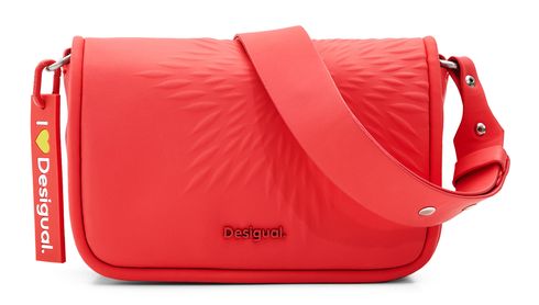 Desigual Aquiles Z Gales Crossbody Bag Coral