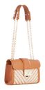 VALENTINO Tribeca Flap Bag Naturale / Cuoio