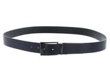 VALENTINO Icaro Classic Men's Belt W125 Nero / Blu VALENTINO Icaro Classic Men's Belt W125 Nero / Blu