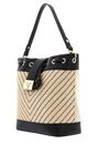 VALENTINO Tribeca Bucket Bag Naturale / Nero