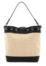 VALENTINO Tribeca Bucket Bag Naturale / Nero