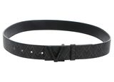 VALENTINO Icaro Leather Belt W95 Nero / Multicolor