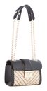 VALENTINO Tribeca Flap Bag Naturale / Nero VALENTINO Tribeca Flap Bag Naturale / Nero