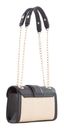 VALENTINO Tribeca Flap Bag Naturale / Nero VALENTINO Tribeca Flap Bag Naturale / Nero