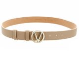 VALENTINO Hampton Plaque Buckle Belt W95 Beig / Oro - kürzbar VALENTINO Hampton Plaque Buckle Belt W95 Beig / Oro - kürzbar