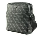 GUESS Torino Top Zip Crossbody Flat Dark Black