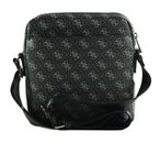 GUESS Torino Top Zip Crossbody Flat Dark Black