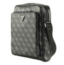 GUESS Milano Top Zip Xbody With Front Pocket Dark Black GUESS Milano Top Zip Xbody With Front Pocket Dark Black