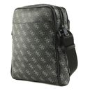 GUESS Milano Top Zip Xbody With Front Pocket Dark Black GUESS Milano Top Zip Xbody With Front Pocket Dark Black