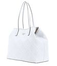 GUESS Vikky II Large Tote White Logo