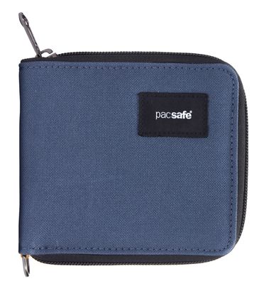 pacsafe RFIDsafe Zip Around Wallet Coastal Blue