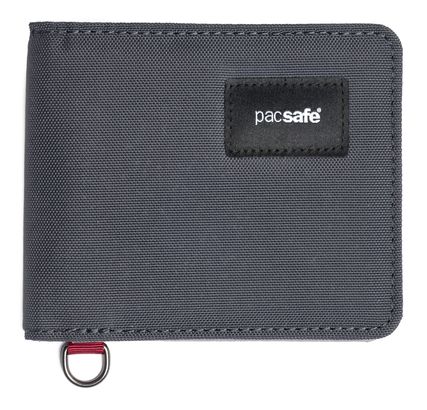 pacsafe RFIDsafe Bifold Wallet Slate